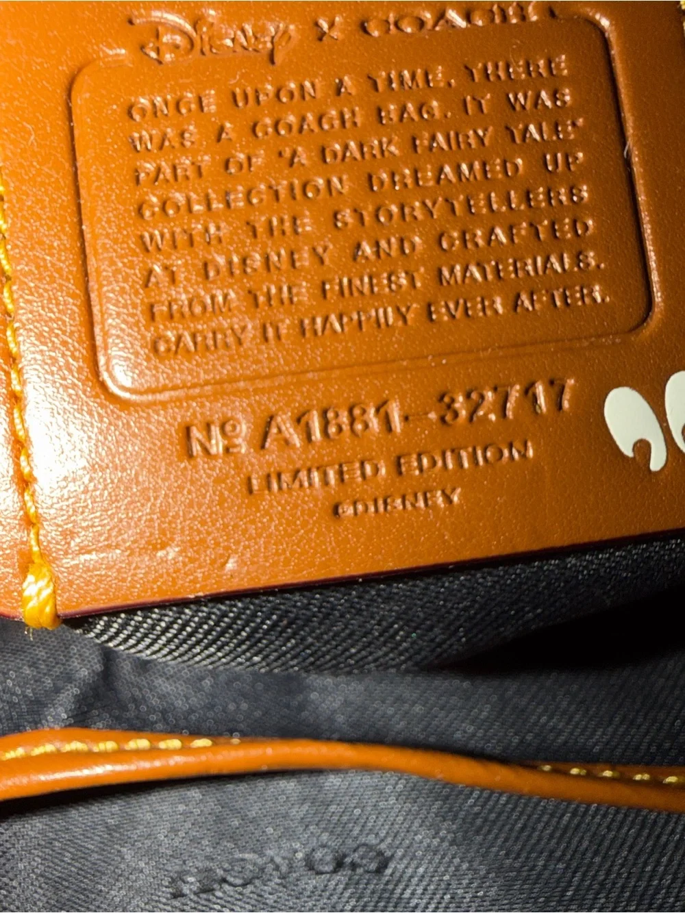 Limited edition monogram mini Snow White backpack